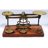 Victorian Perry & Co., postal scales and weights.