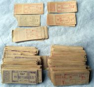 Large selection of London Transport & pre-LT 'TIM' MACHINE TICKETS. TIM machines were introduced