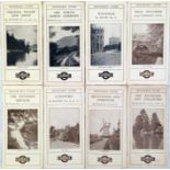 London General Omnibus Company MOTOR-BUS GUIDES (leaflets) from c1919-20. These cover excursions