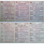 London General Omnibus Company double-sided BUS STOP PANEL TIMETABLES for route 84 Golders Green