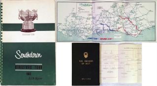 Southdown Motor Services 'DIRECTORS' TOUR 1963', a 54pp bound itinerary for a 3-day tour of the