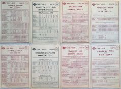 London General Omnibus Company double-sided BUS STOP PANEL TIMETABLES for route 70 Clapham Common to