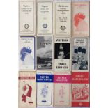 Selection of 1930s London Transport HOLIDAY TIMETABLE LEAFLETS/BROCHURES (Easter, Christmas etc)