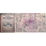 The "District [Railway] MAP of Greater London & Environs', 2nd edition, dated 1907. From the