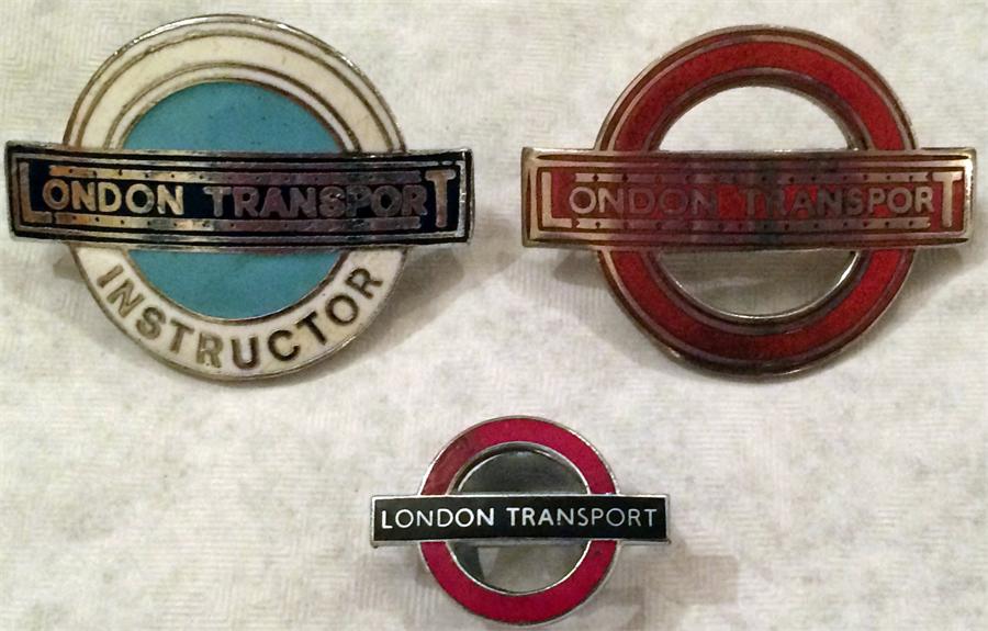 London Transport CAP BADGES comprising Central Buses Conductor Instructor (1st issue, 1950s, Firmin) - Image 4 of 4