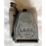 London General Omnibus Company TICKET CANCELLING PUNCH made by the Whitlay Tool Co Ltd. Machine no