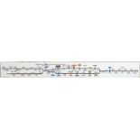 London Underground Northern Line CAR DIAGRAM as lo