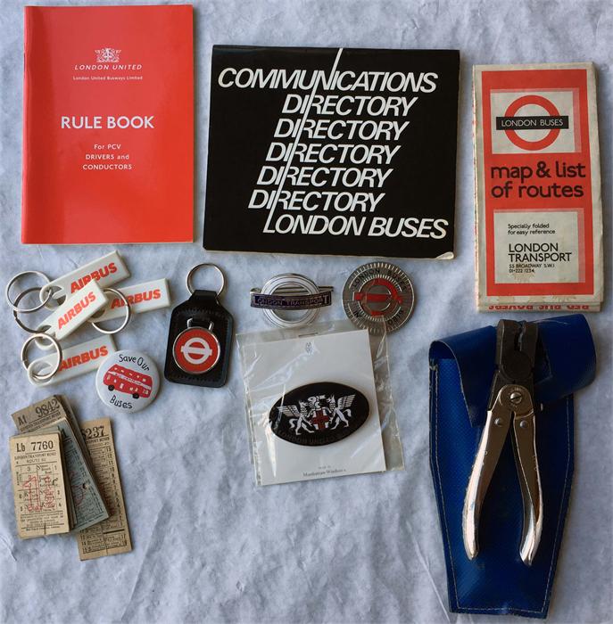 Collection of London Transport/London Buses items