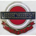 London Transport Central Buses "Fireman" CAP BADGE
