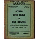 Autocar Services Ltd ( of Tunbridge Wells) TIMETAB