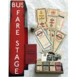 Selection of London Transport MEMORABILIA includin