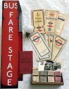 Selection of London Transport MEMORABILIA includin