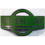 Green Line' driver's & conductor's CAP BADGE issue