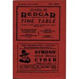 Redcar Services Ltd (of Tunbridge Wells) TIMETABLE