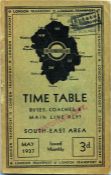 London Transport TIMETABLE BOOKLET dated May 1937