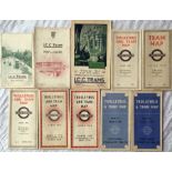 Selection of 1920s/30s/40s LCC/London Transport Tr