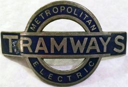 Metropolitan Electric Tramways Driver's & Conducto