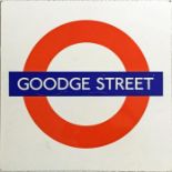 London Underground PLATFORM ROUNDEL SIGN from Good