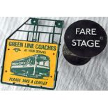London bus/coach-related items comprising a 1960s