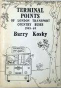 1974 BOOK 'Terminal Points of London Transport Cou