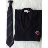 A 1980s vintage London Underground PULLOVER and TI