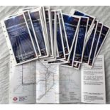 Set of London Underground ENGINEER'S TRAIN ROUTE M