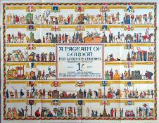 Original 1926 London Underground quad royal POSTER