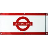 London Underground 1950s/60s enamel STATION FRIEZE