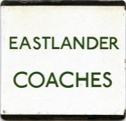 London Transport bus stop enamel E-PLATE for Eastl