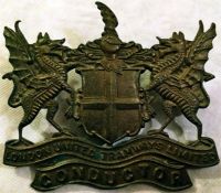 London United Tramways tram conductor's CAP BADGE