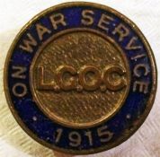 London General Omnibus Company 'ON WAR SERVICE' LA