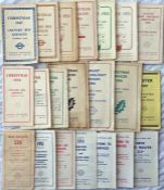 Selection of London Transport buses HOLIDAY SERVIC
