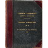 Official bound volume of London Transport Country