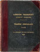 Official bound volume of London Transport Country