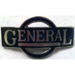 London "General" Omnibus Co bus driver's/conductor