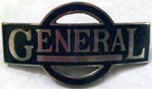 London "General" Omnibus Co bus driver's/conductor