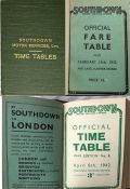 A WW2 bound volume of Southdown Motor Services Ltd