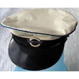London Transport 1950s/60s-vintage bus driver's or conductor's UNIFORM HAT together with CAP