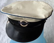 London Transport 1950s/60s-vintage bus driver's or conductor's UNIFORM HAT together with CAP