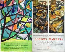 Original 1961 London Transport double-royal POSTERS 'In those vernal seasons... (London parks) by
