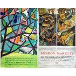 Original 1961 London Transport double-royal POSTERS 'In those vernal seasons... (London parks) by