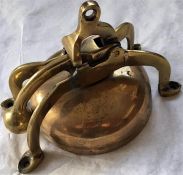 A brass bus or tram BELL as used to stop the vehicle on request. Designed to be fitted to the