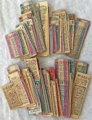 Large quantity of LCC Tramways & London Transport geographical-type TRAM PUNCH TICKETS from the