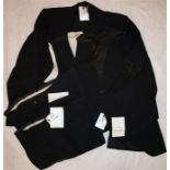 London Underground Area Manager's UNIFORM ITEMS comprising jacket, 2 pairs of trousers and 2