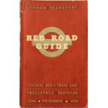 1936 London Transport TIMETABLE BOOKLET 'Red Road Guide' - timetables of Central Area (Red) Buses,