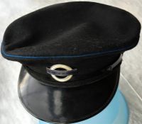 London Transport 1950s/60s-vintage bus driver's or conductor's UNIFORM HAT together with CAP