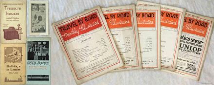 LCC Tramways LEAFLETS from the 1920s/early 1930s comprising 'Maximum Midday Fare', 'Holidays in