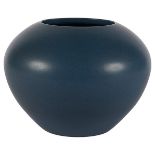 Marblehead Pottery, vase, Marblehead, MA, matte glazed ceramic, impressed mark, 8"dia x 6"h Of ovoid