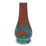 Charles Walter Clewell (1876-1965), vase, #357-2-6, Canton, OH, copper clad ceramic, signed,