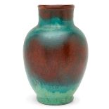 Charles Walter Clewell (1876-1965), vase, #459-26, Canton, OH, copper clad ceramic, signed,